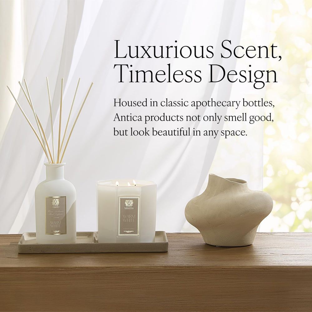Antica Farmacista diffuser intensity control image shows easy scent customization.