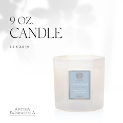 Antica Farmacista fragrance notes of jasmine and lavender brighten spaces.