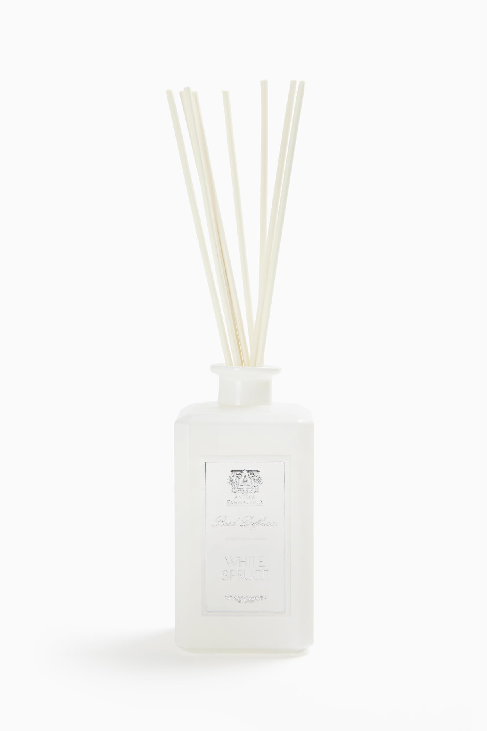 Antica Farmacista Home Ambiance Diffuser bottle with reeds delivering long-lasting fragrance in your living space.