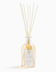 Antica Farmacista home ambiance diffuser bottle shows elegant design and long-lasting fragrance for living spaces.