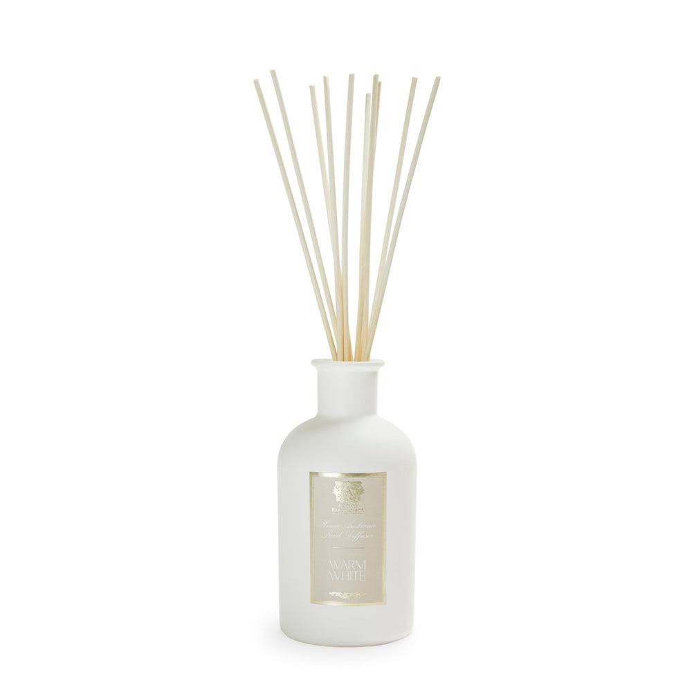 Antica Farmacista Home Ambiance Diffuser bottle with warm white aroma for cozy spaces