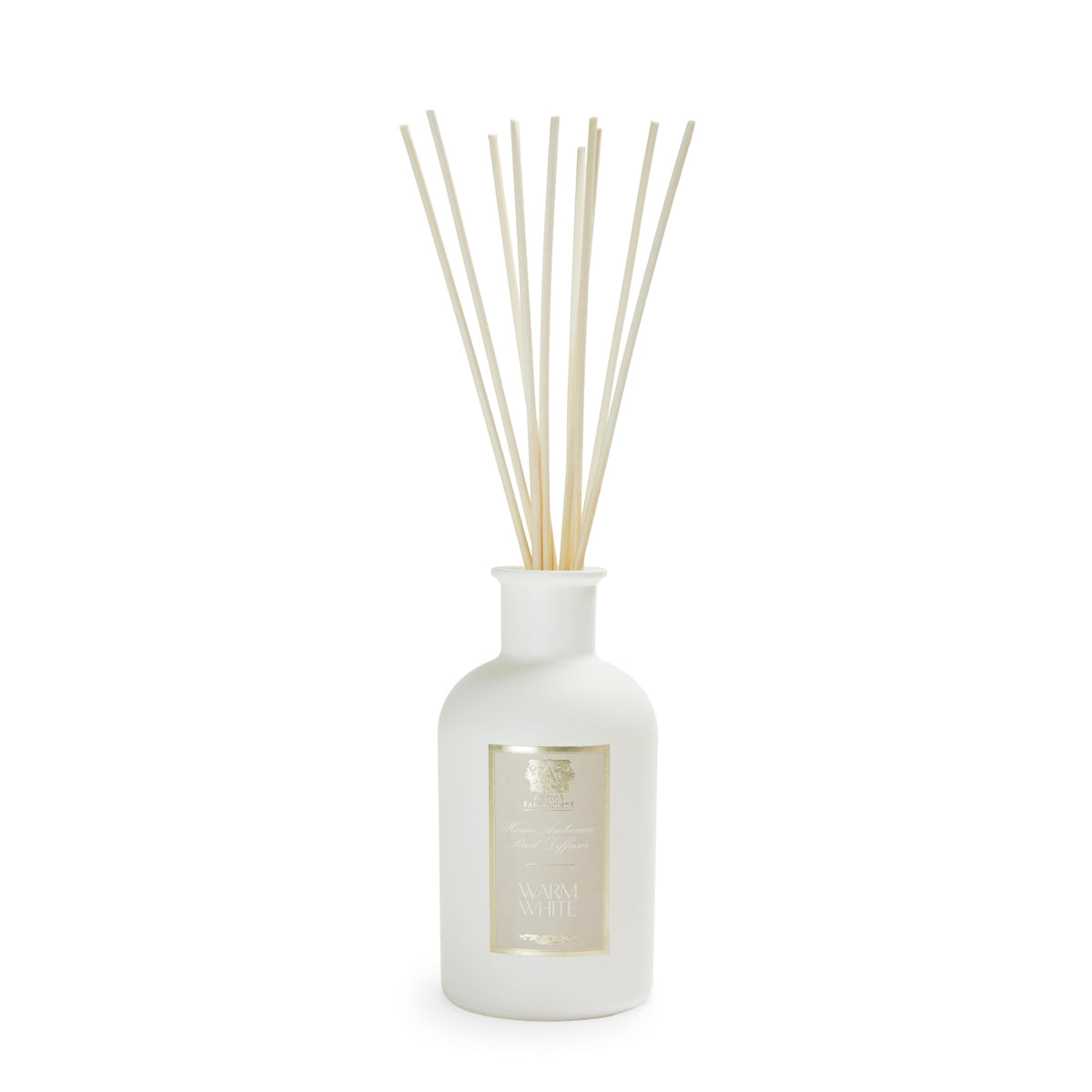 Antica Farmacista Home Ambiance Diffuser bottle with warm white aroma for cozy spaces