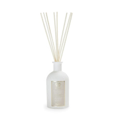 Antica Farmacista warm white diffuser bottle creating a cozy, inviting room.