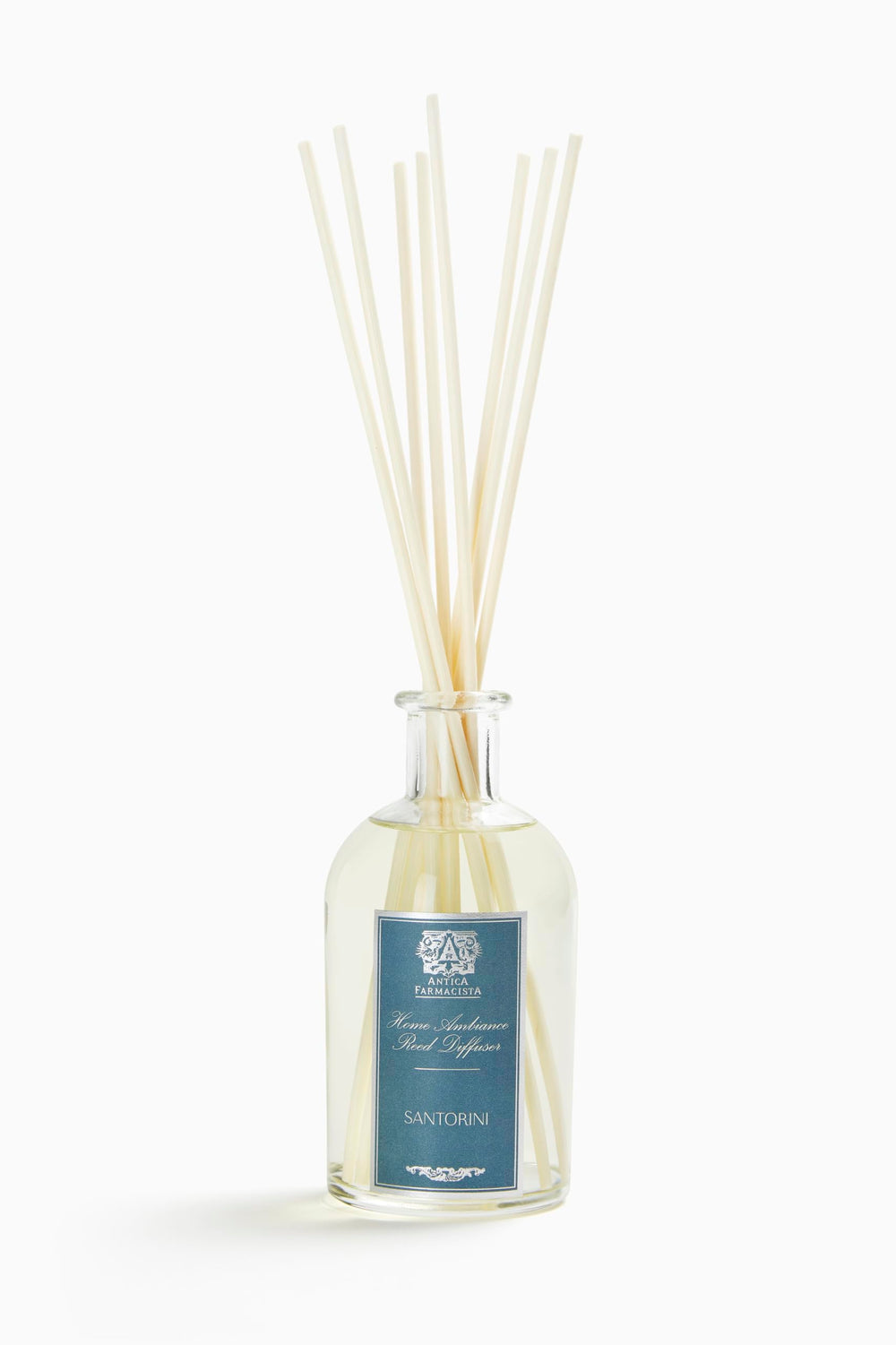 Antica Farmacista Santorini diffuser bottle for elegant home ambiance and long-lasting scent.