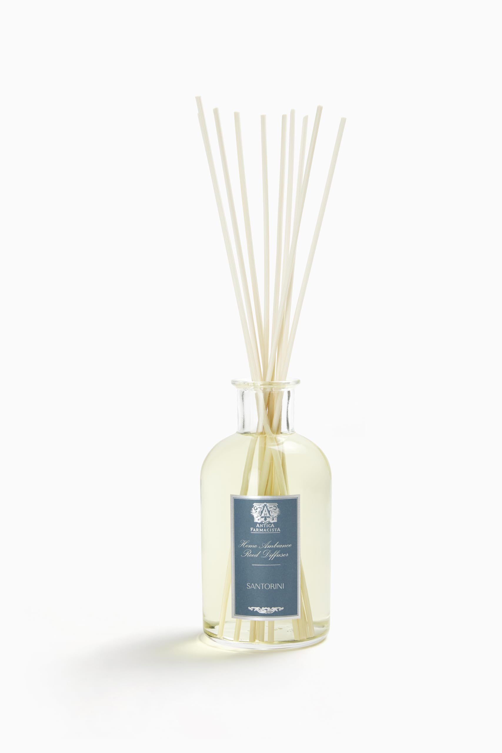 Antica Farmacista Santorini diffuser bottle with elegant glass and lasting fragrance for any room