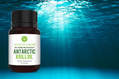 Antler Farms Antarctic waters sourcing map suggesting pristine origins and responsible harvesting.