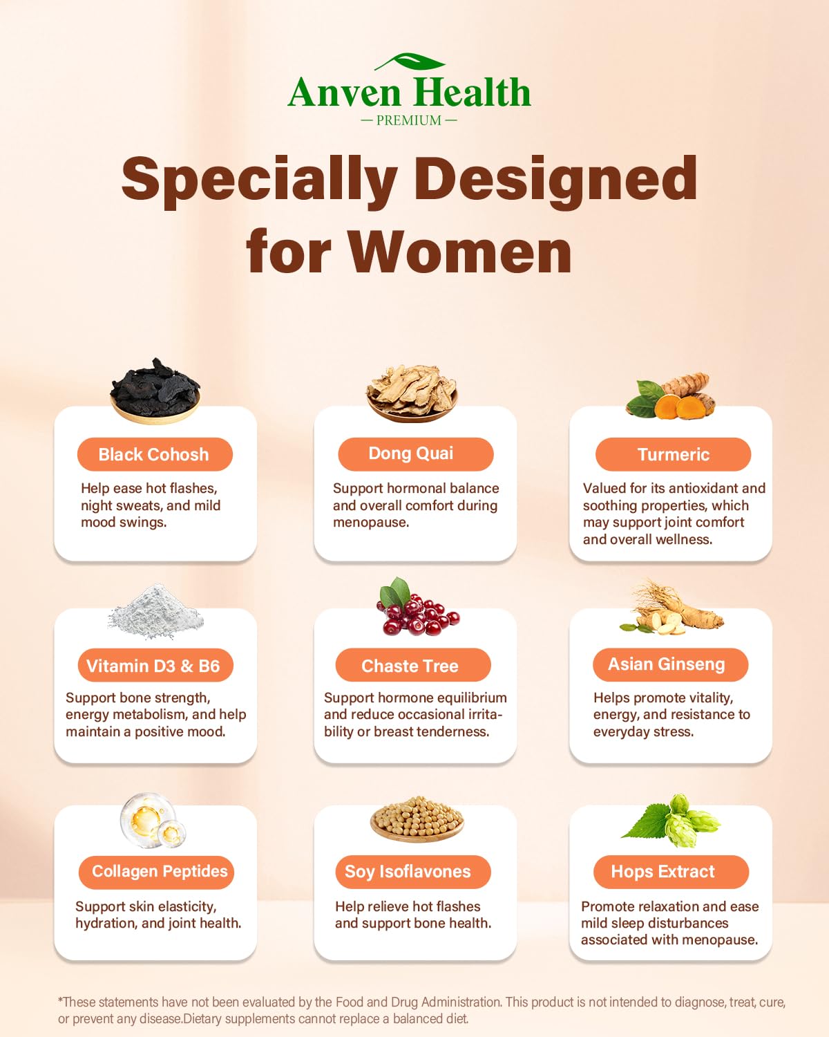 Anven Health collagen showing skin and joint care benefits