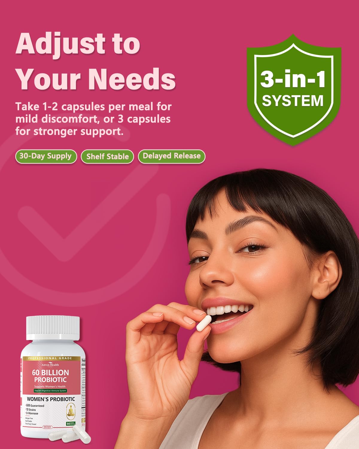 Asian ginseng and blood orange notes in Anven Health Probiotics for energy