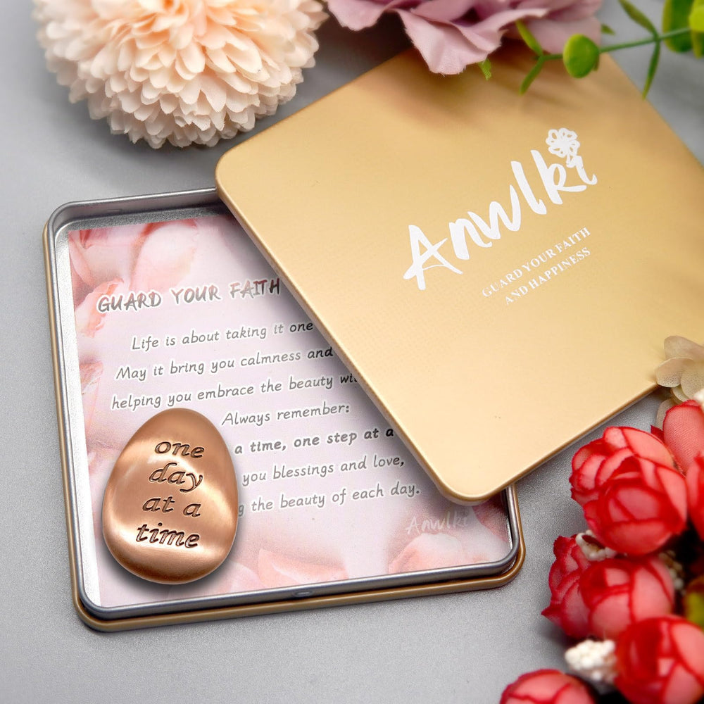 Anwlki pocket-size worry stone for on-the-go calm