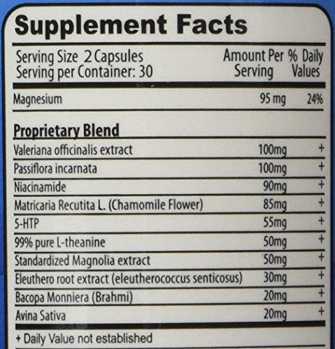 AnxiClear Day Formula made in USA seal on bottle