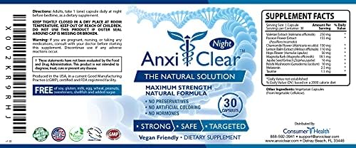 AnxiClear daytime bottle supports mood balance and daytime calm