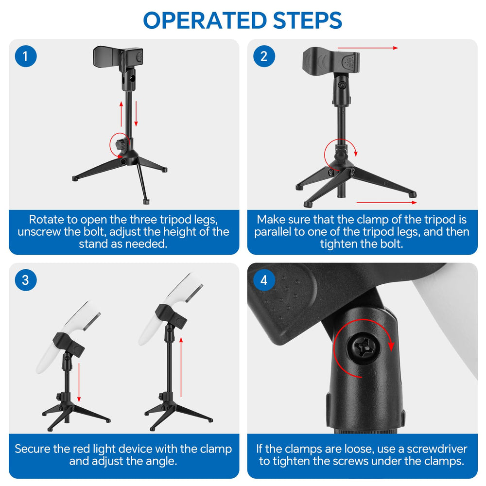 Anyork combination 808nm infrared and 650nm red light array for full-spectrum exposure.