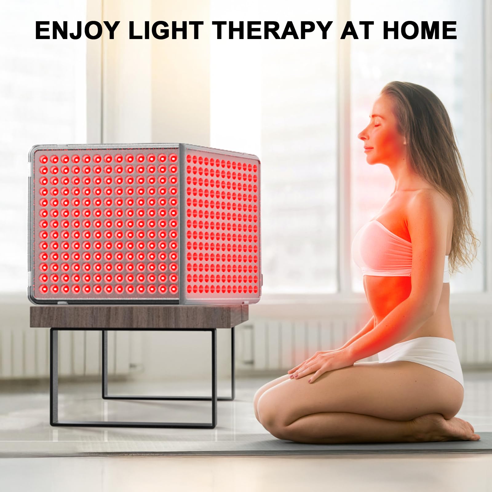 Anyork face and body red light device supporting skin collagen-friendly care