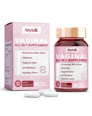 ANYTALK vaginal probiotics bottle supports daily vaginal health