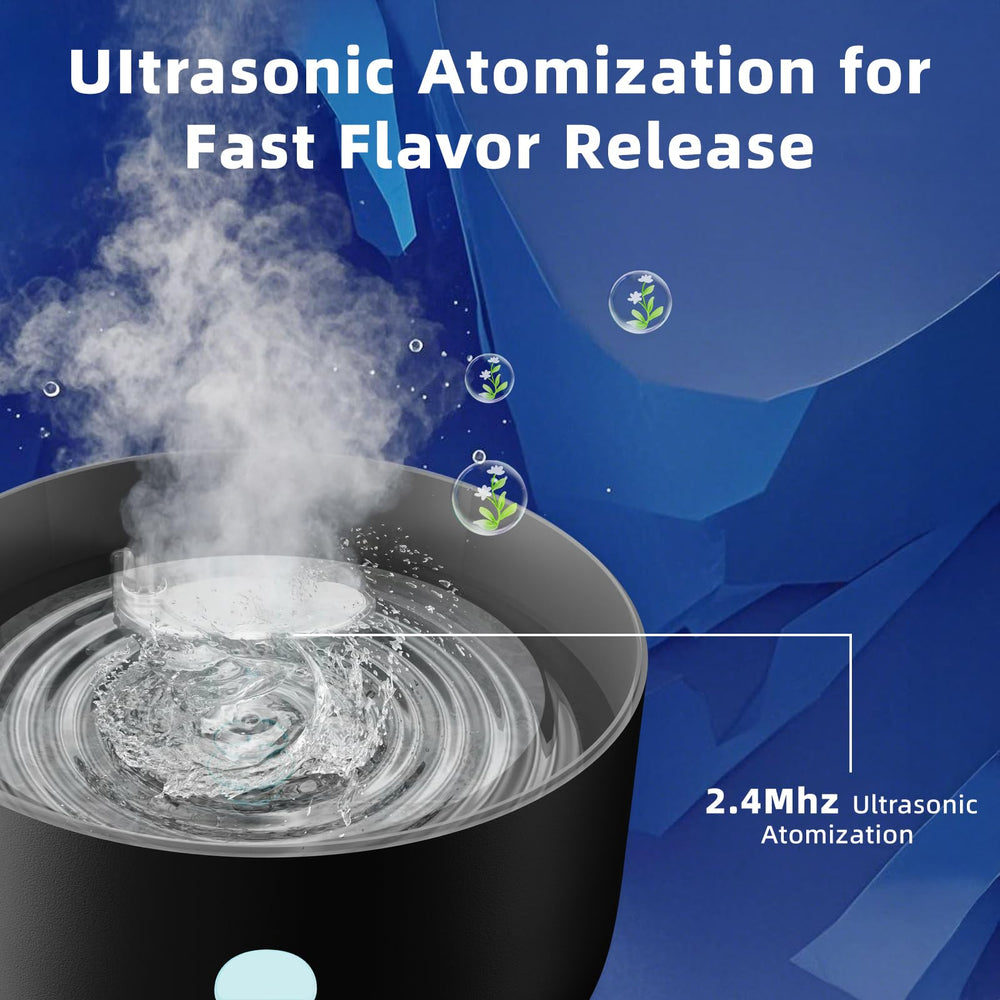 Aokvi Jellyfish Diffuser with 7-color LED lighting for mood ambience