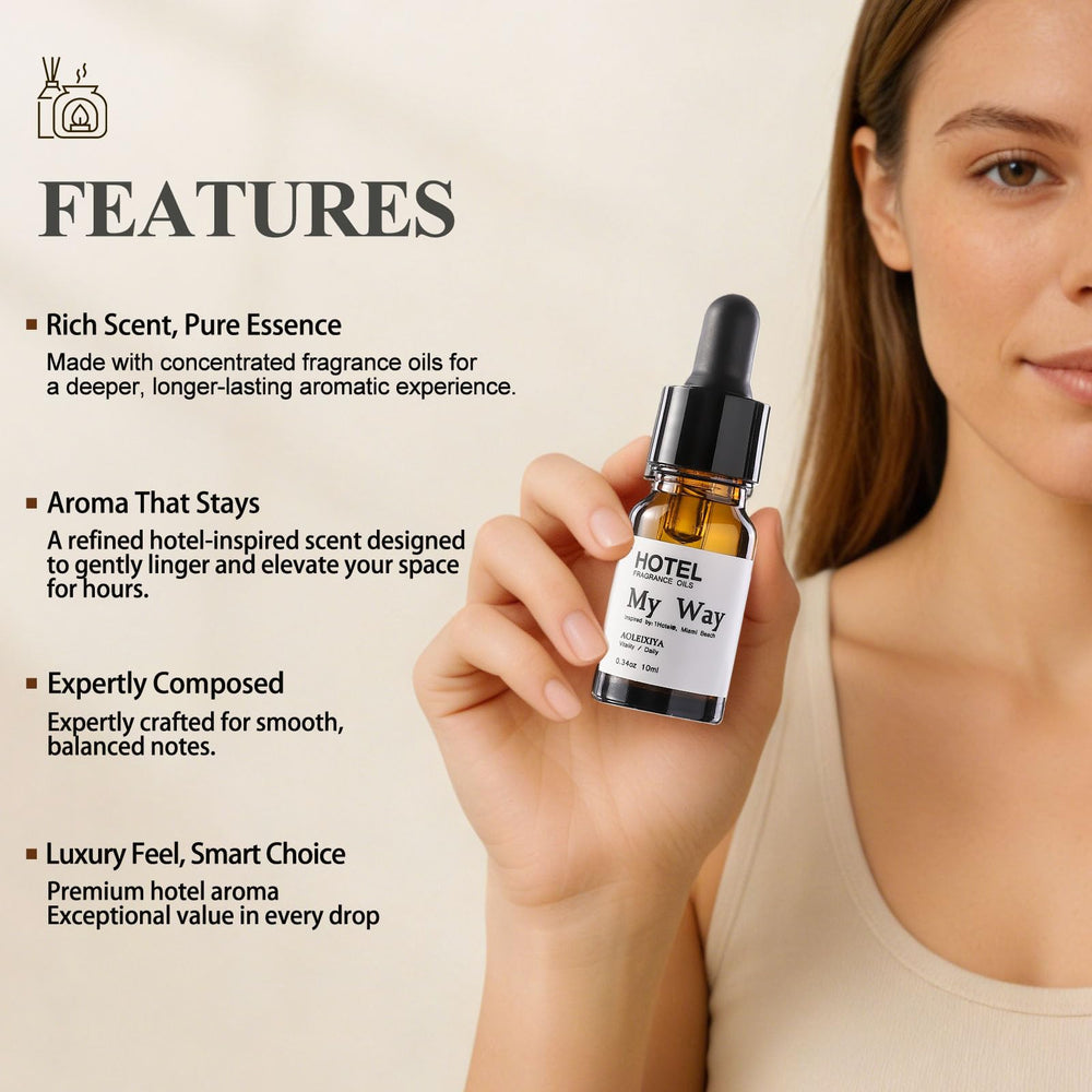 AOLEIXIYA My Way Diffuser Oil for DIY aromatherapy and candle making.