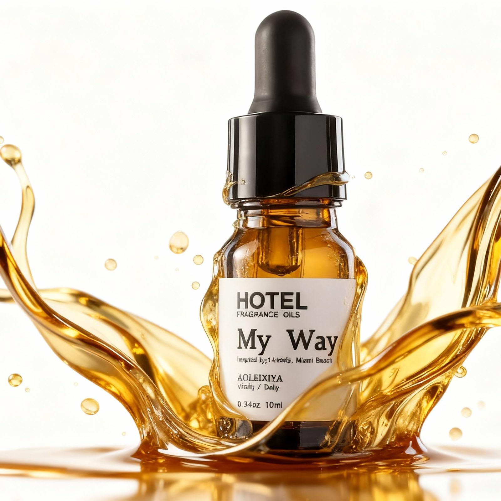 AOLEIXIYA My Way Diffuser Oil compatible with waterless, ultrasonic, and reed diffusers.