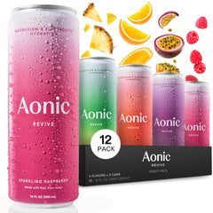 AONIC Revive pineapple can for refreshing, sugar-free hydration on the go