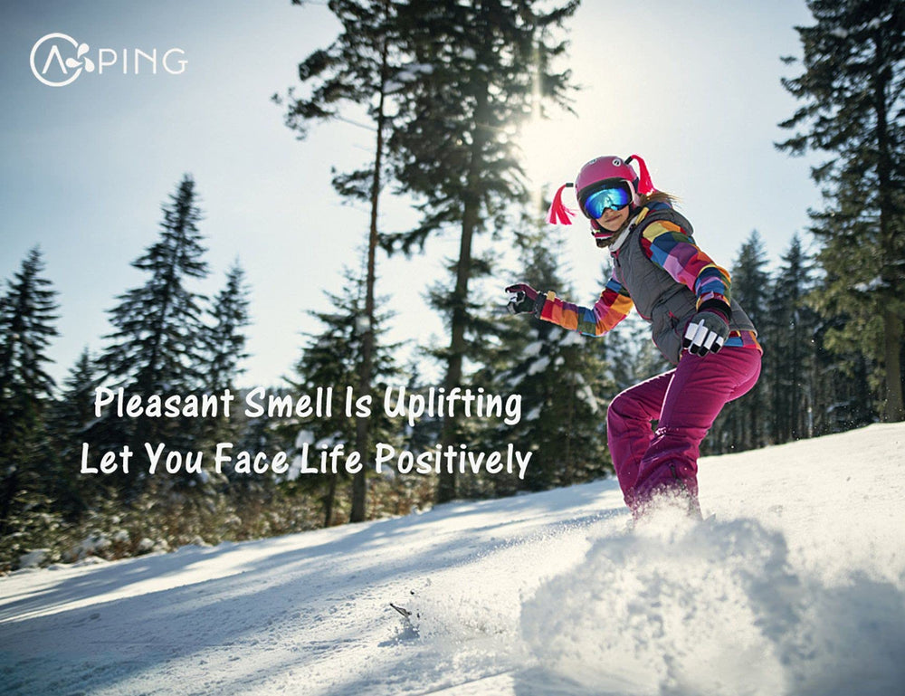 AOPING Aromatherapy scene with pine oils enhances meditation mood.
