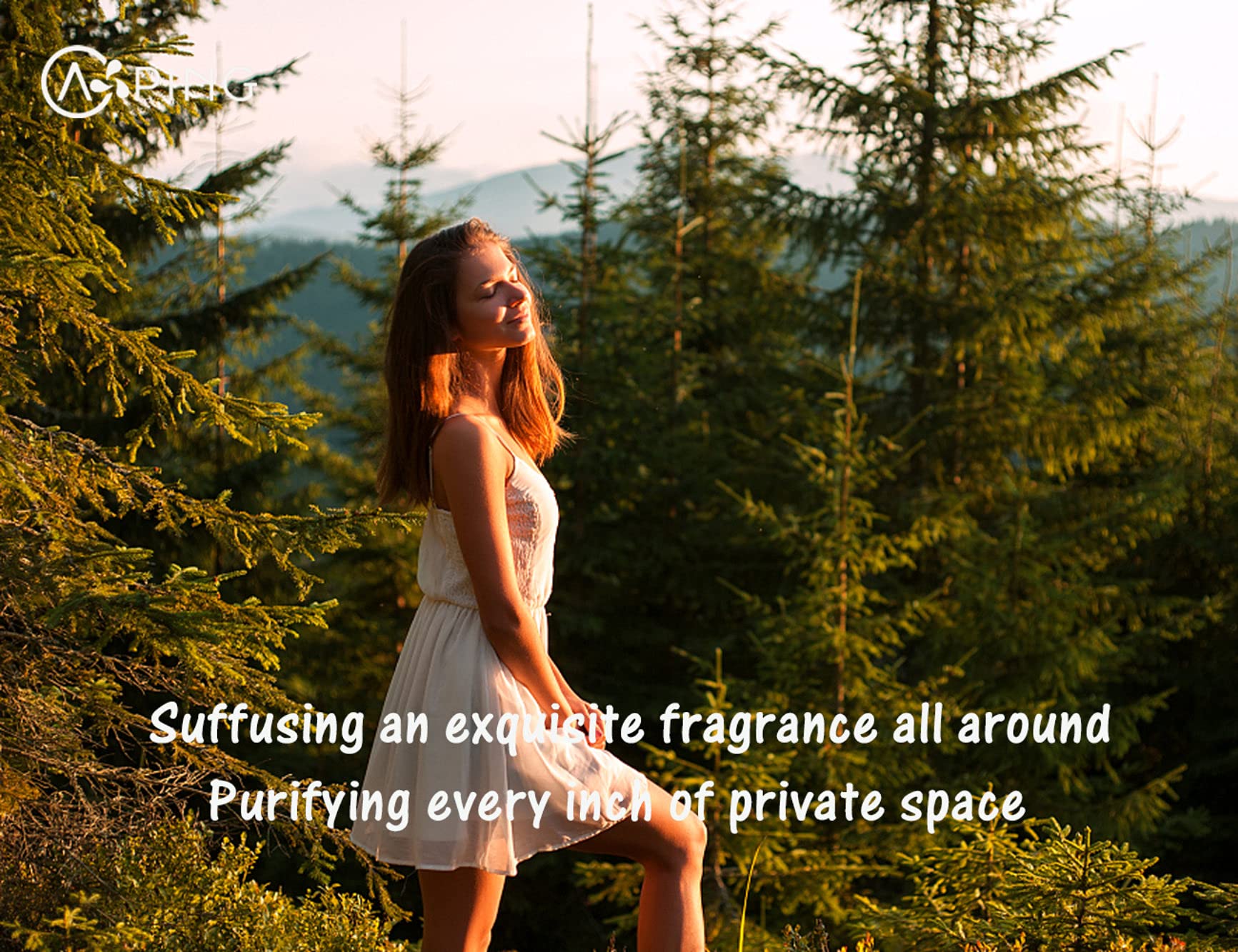 AOPING Douglas Fir oil creates spa-like relaxation at home.