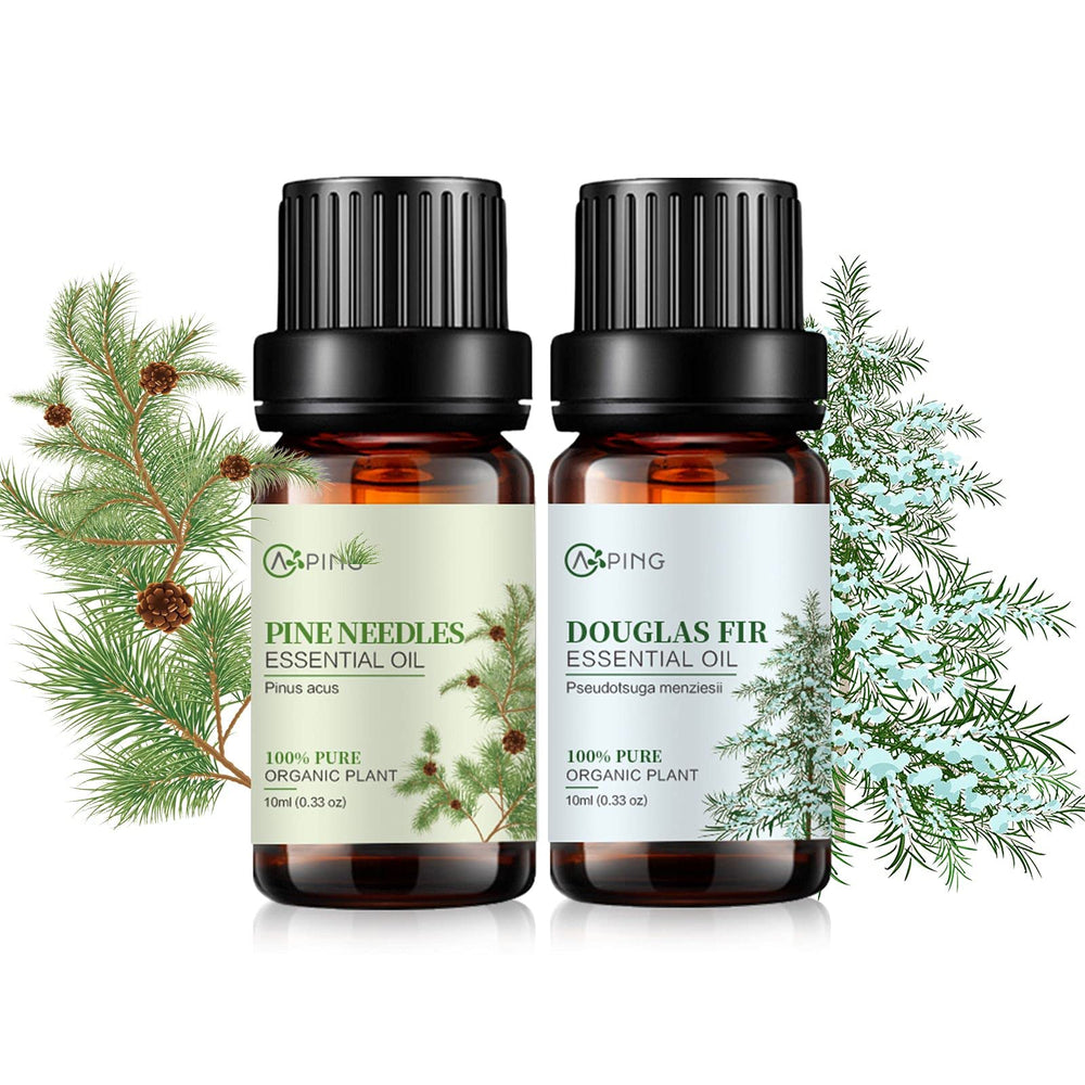 AOPING Pine Needles essential oil bottle pour for lasting forest aroma in diffuser.