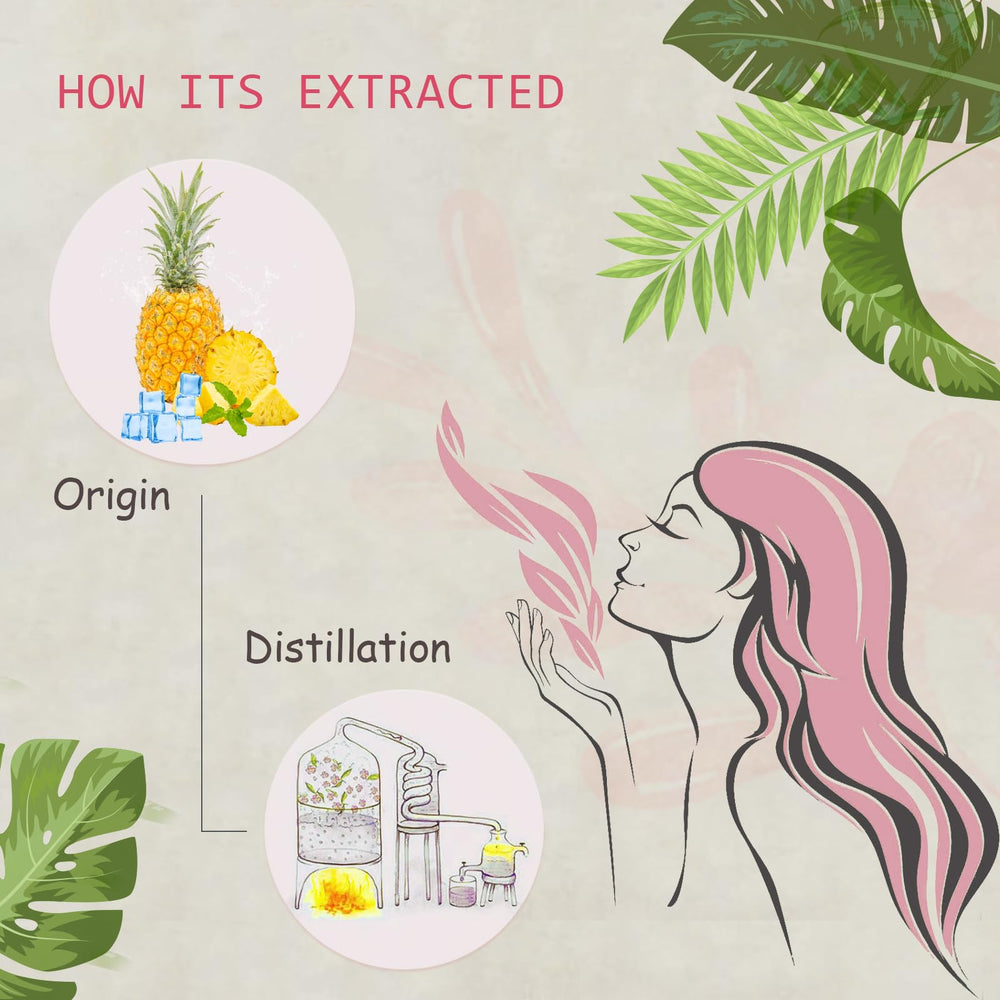 AOPING pineapple oil spa use for massage or aromatherapy sessions.