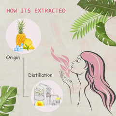 AOPING pineapple oil spa use for massage or aromatherapy sessions.