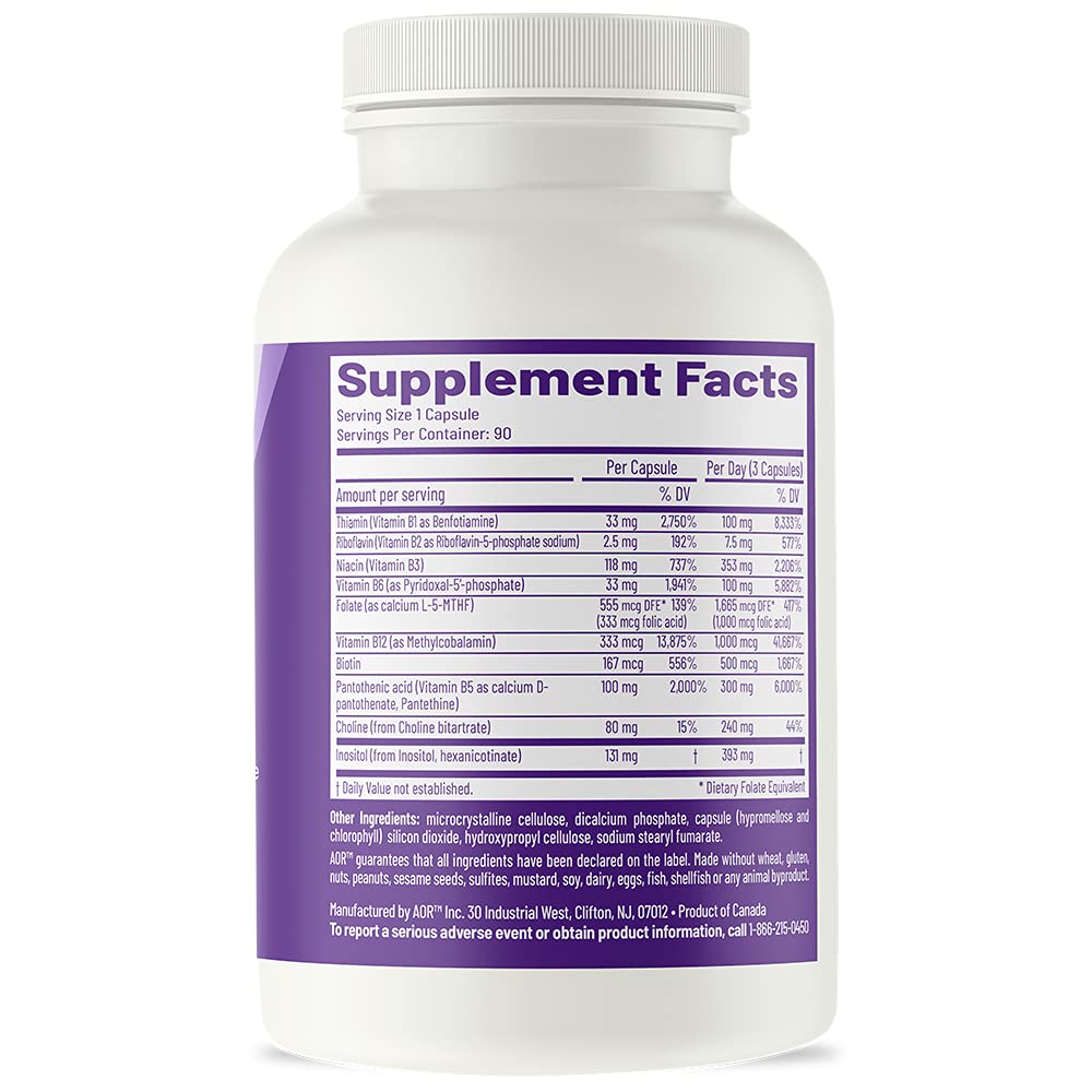 Daily dosing example with three capsules taken with food