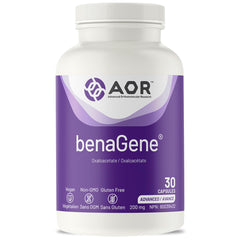 AOR BenaGene bottle front for daily energy support.