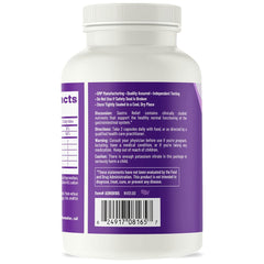 AOR Gastro Relief label close-up showing vegan and non GMO ingredients