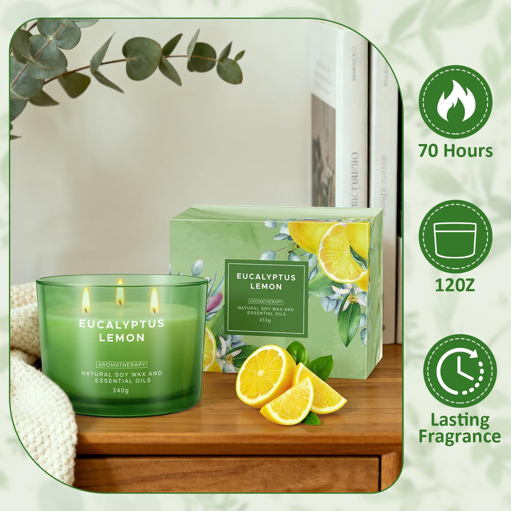 Aottom reusable jar with green gradient glass and wood lid enhances decor