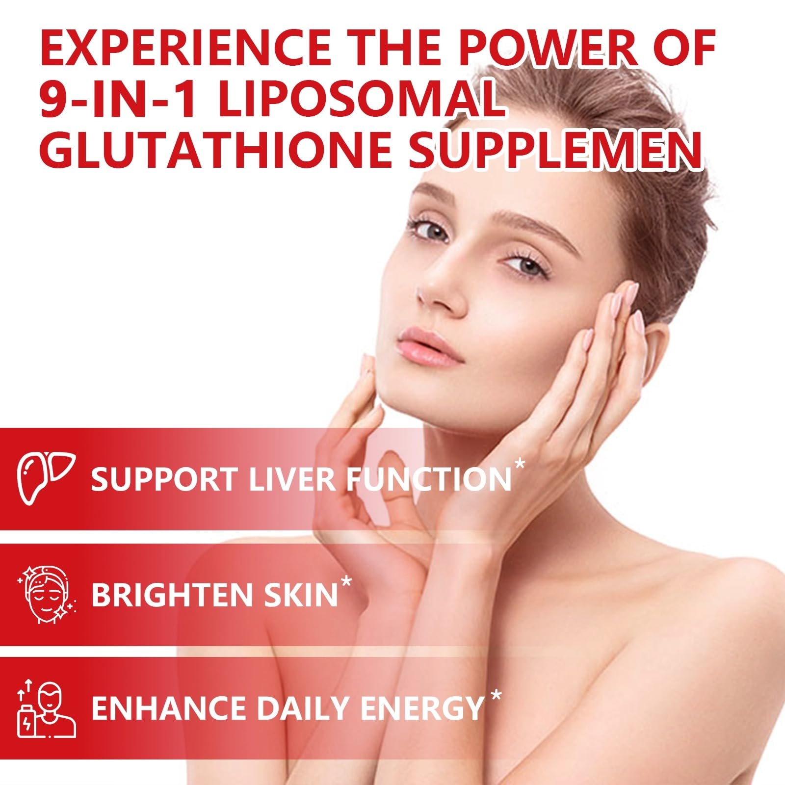 Aouewnk Glutathione Gummies texture image suggests pleasant taste and chewability
