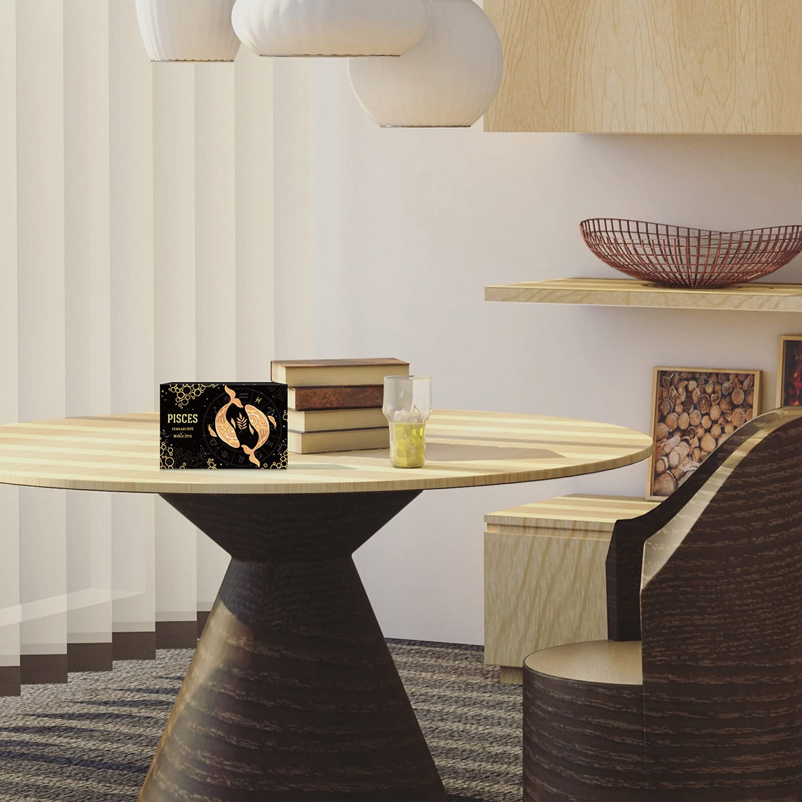 Aovila Pisces tiger's eye warm tones suggesting protection and motivation in daily routines.