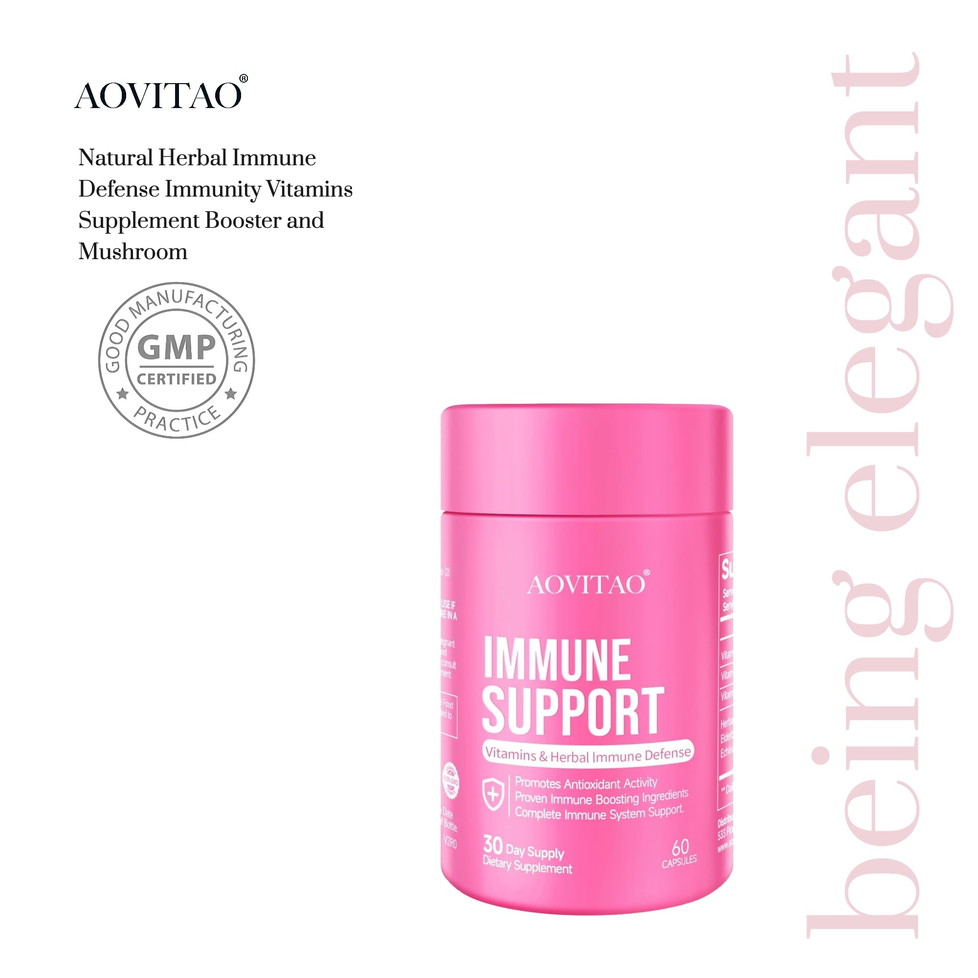 AOVITAO mood and clarity emphasis with holistic herbal ingredients