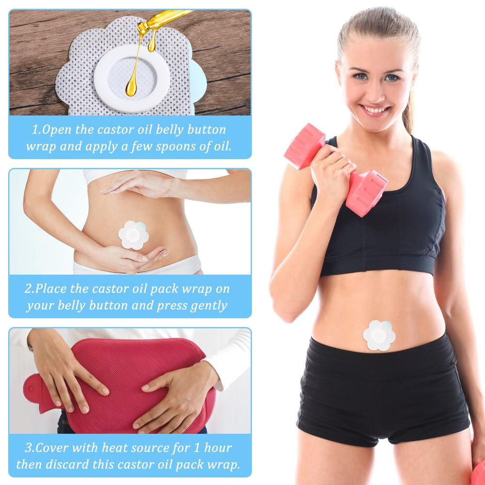 AOZUO absorbent castor oil core helps maximize skin contact