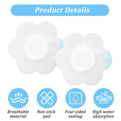 AOZUO premium material patch made of 80% polyester and 20% viscose for soft skin contact