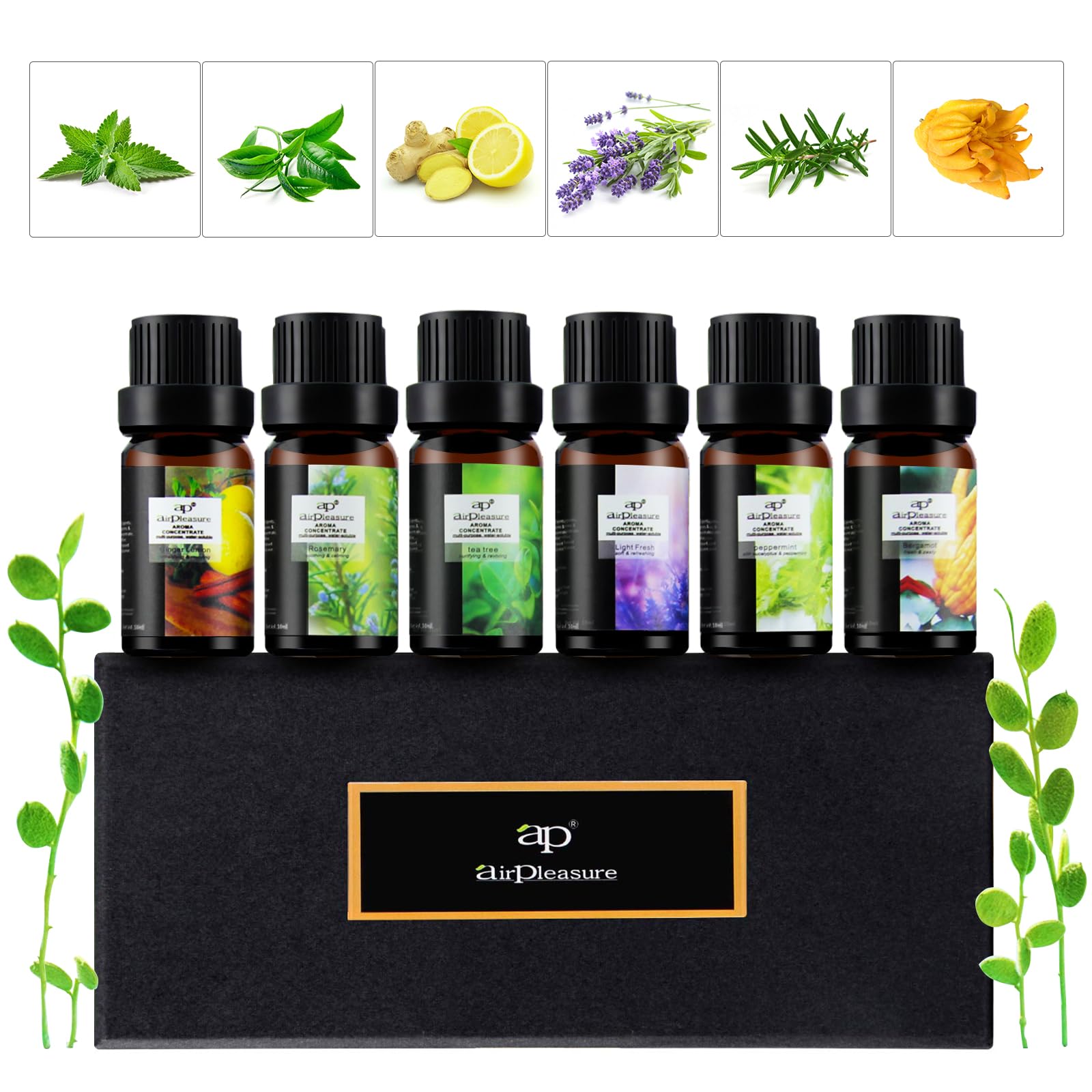 ap airpleasure Amber Glass Bottle close-up for premium storage.