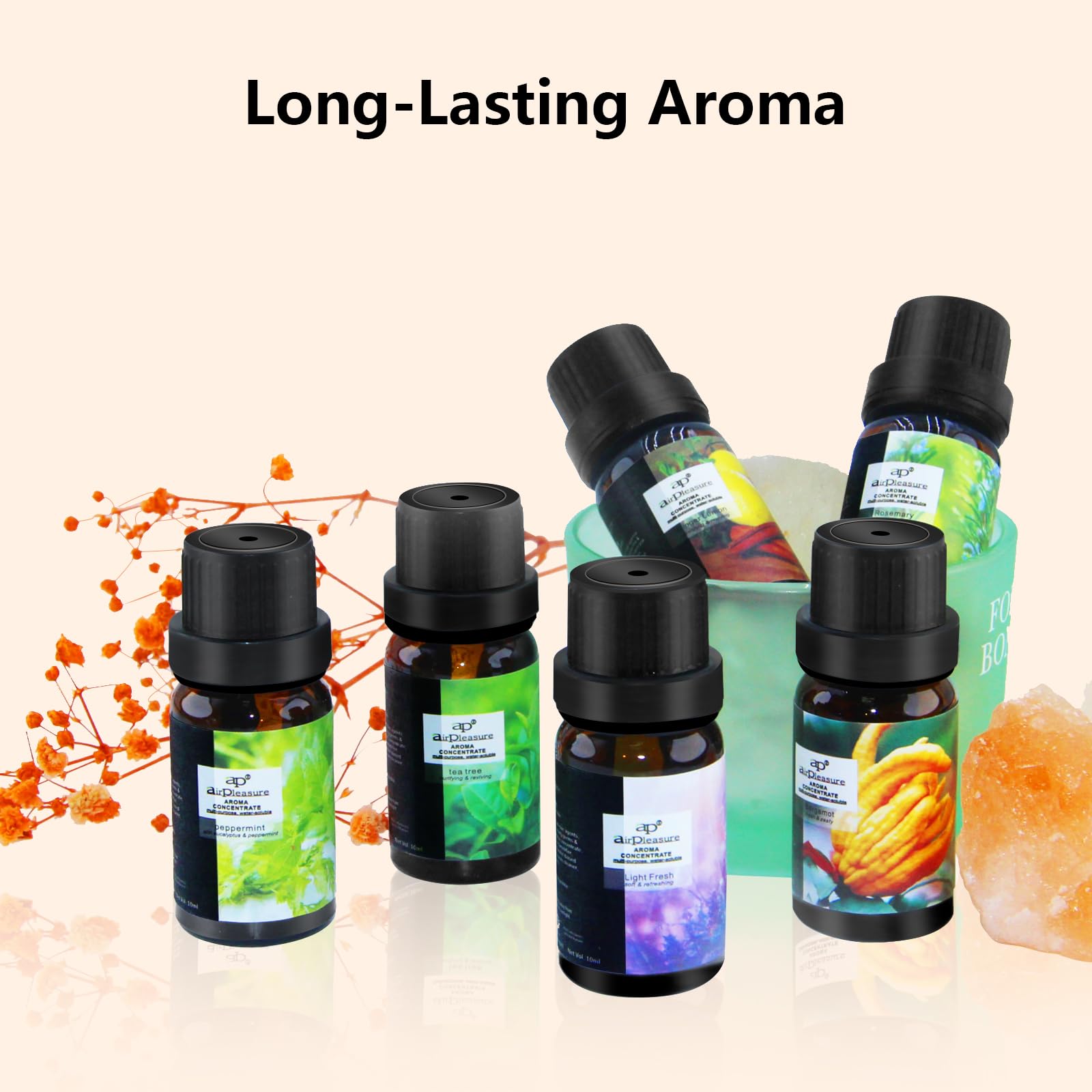 ap airpleasure Peppermint 10ml bottle for refreshing scent.