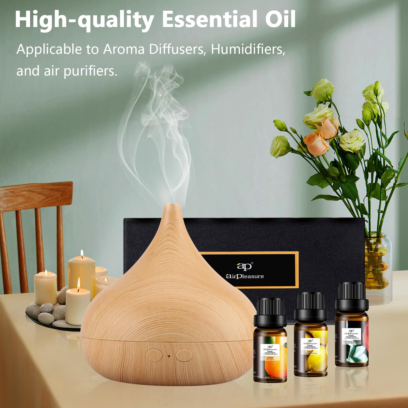 ap airpleasure Refresh diffuser usage setup suitable for home or office