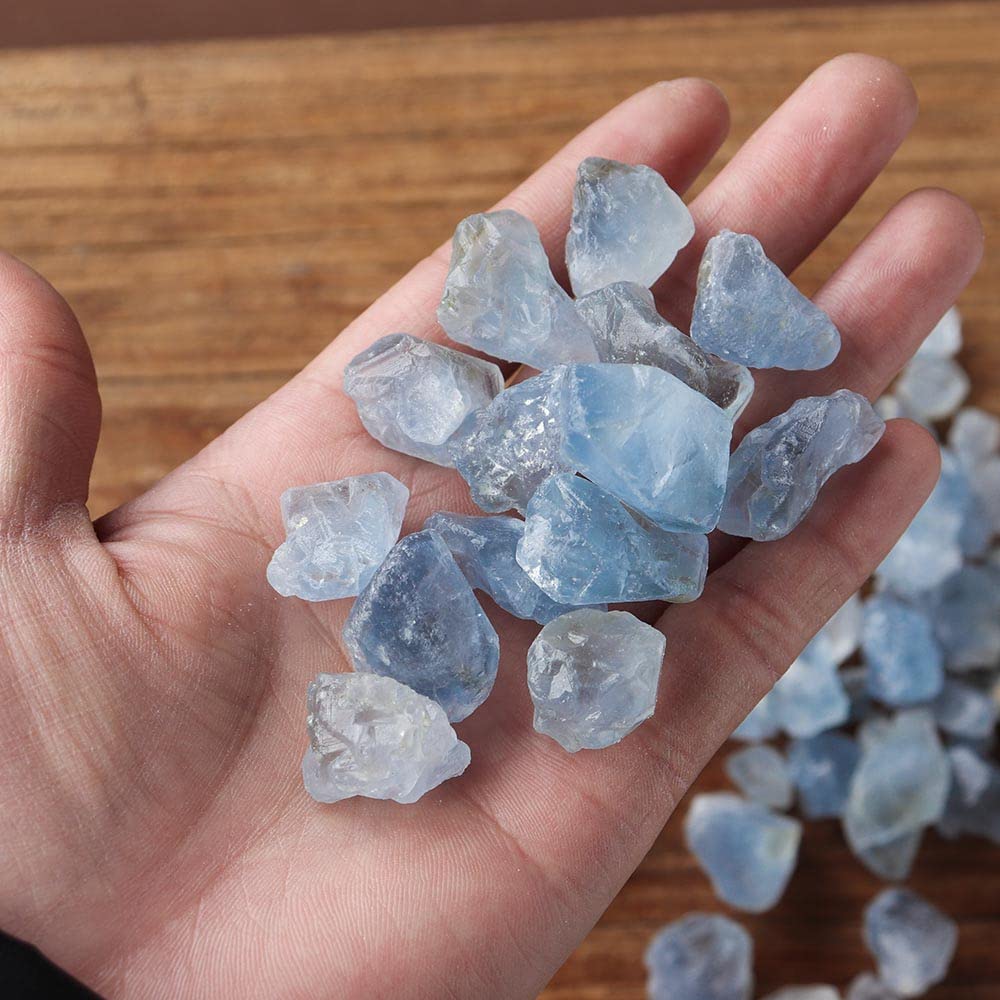 Apengshi Celestite chakra work layout supporting balance during meditation