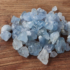 Apengshi Celestite tumbled crystal with smooth surface for DIY jewelry