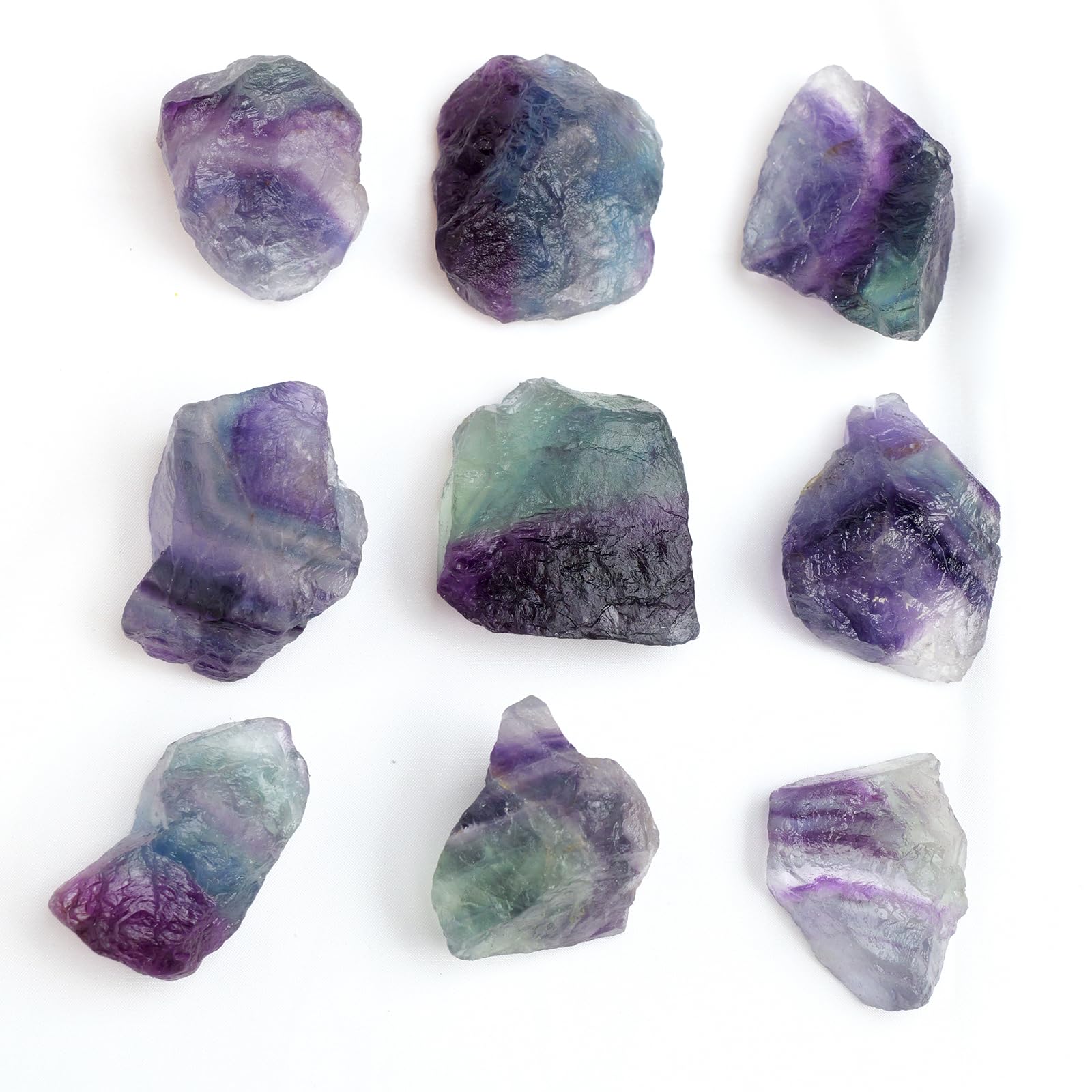 Apengshi fluorite crystal for DIY talismans and crafts.