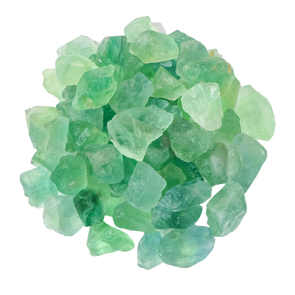 Apengshi Green Fluorite raw stone for meditation practice and focus