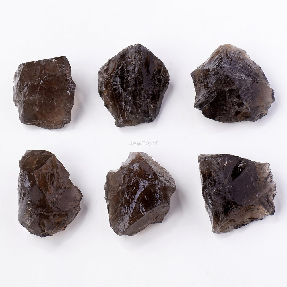 Apengshi smoky quartz fountain decor stone for tranquil water feature