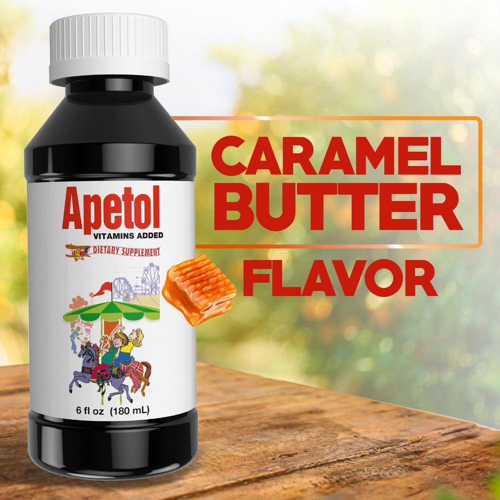 Apetol adults energy-support bottle on a desk during work.