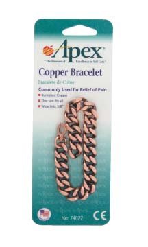 Apex Copper Bracelet on the wrist shows versatile styling for any occasion.