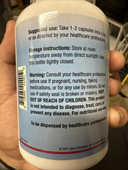 Box and bottle packaging of Adapto-Crine XL convey convenient antioxidant support.