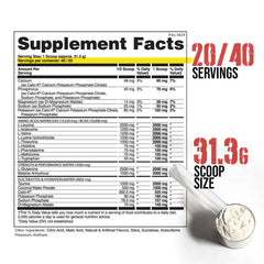 Apollon Nutrition Enigma scoop delivering 23.5g amino acids for complete recovery support.