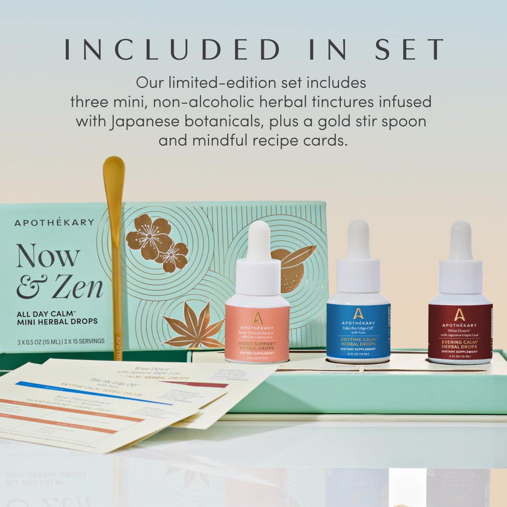 Lifestyle shot of the Now & Zen trio ready for daily balance.