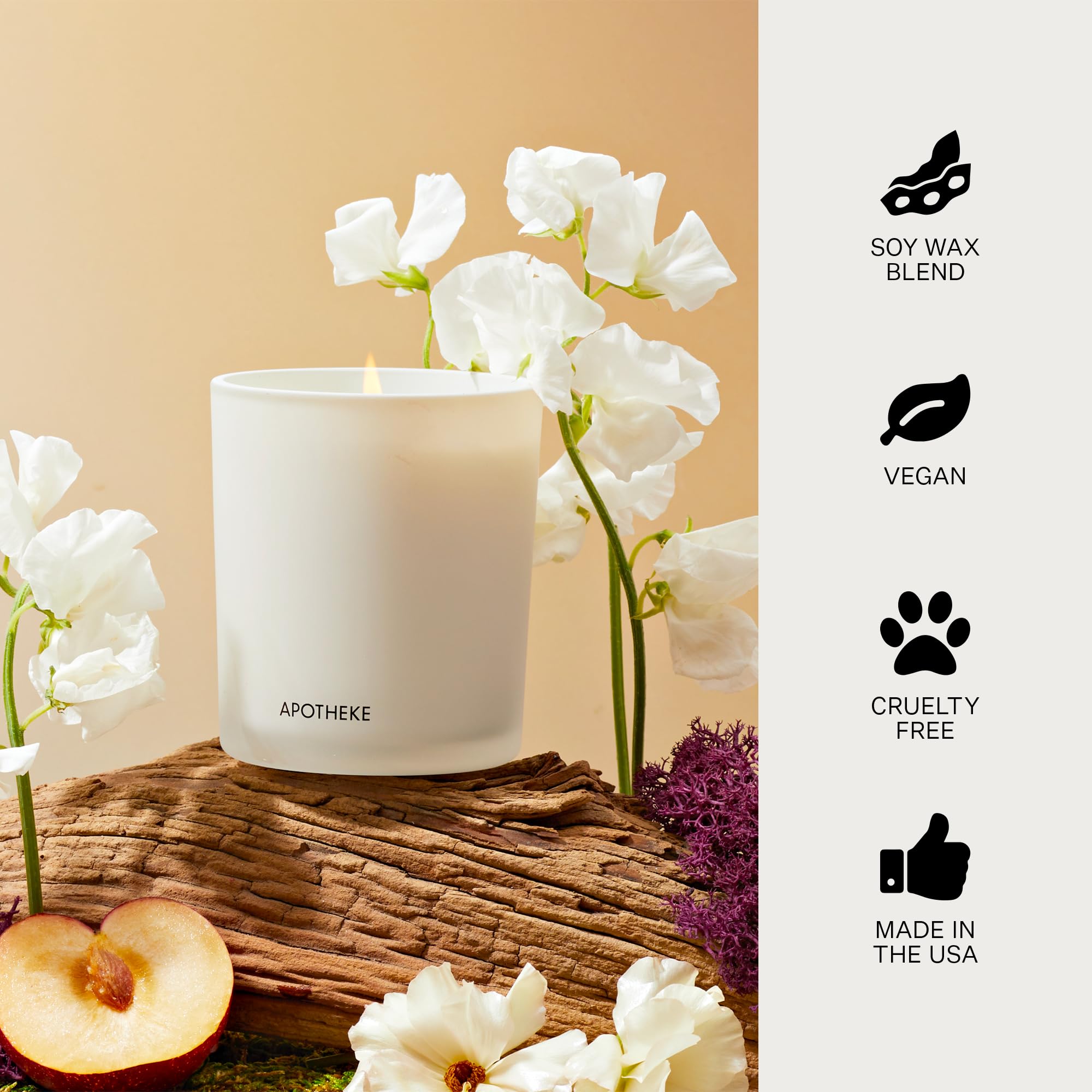APOTHEKE Magnolia setting creates calming ambiance in any room.